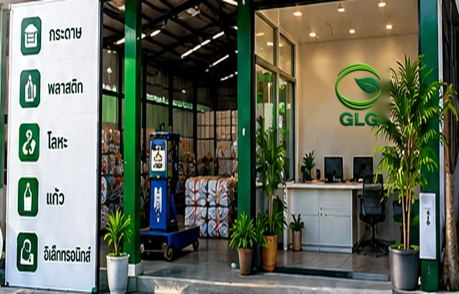 ภาพจำลองแนวคิดหน้าร้านรับซื้อ GLG