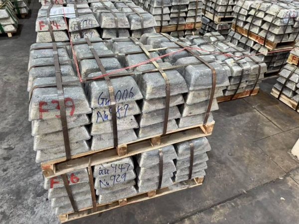 โลหะพลวง 99.8%Antimony metal 99.8%
