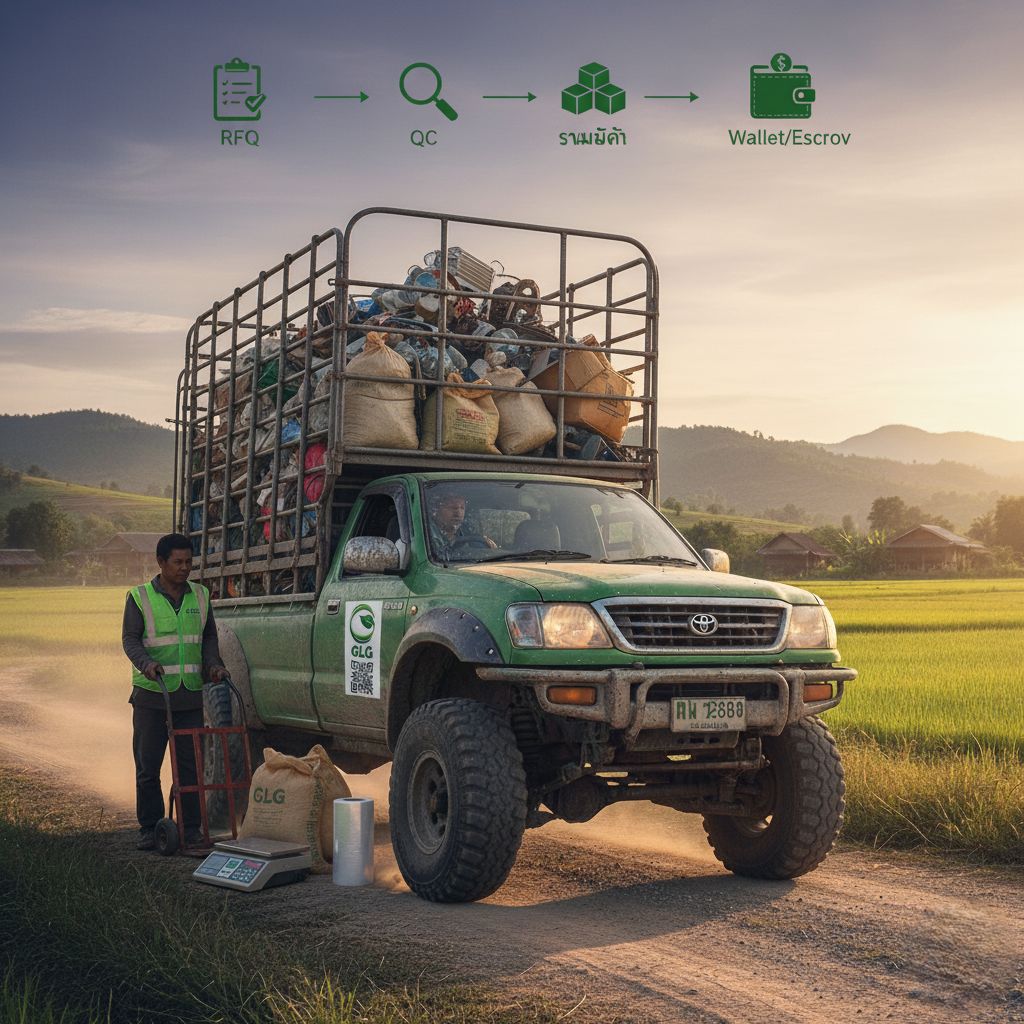 โปสเตอร์ GLG Hub Partner — Mobile Agent